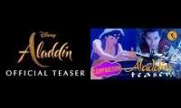 Aladdin 2019 Trailer Comparison