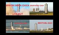 Starship Live At SpaceX Boca Chica Launch Facility