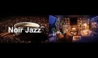 mix of ambient rain and coffeehouse jazz