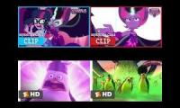 YET ANOTHER MORE END OF THE WORLD Midnight Sparkle.Vs Madagascar SPARTA REMIX QUADPARISON 1