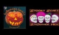 Spooky Scary Skeletons vs Spooky Scary SpaDinner Men