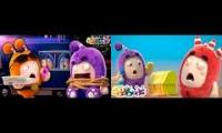 Oddbods Crime Shorts Normal Pitch VS Low Pitch