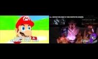 Subpar Mario 64 and avgn sparta remix