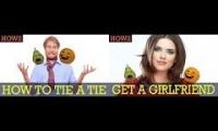 Annoying Orange HOW2 Intros like Tie a Tie and Be a Girlfriend