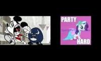 (END OF THE WORLD REMIX!) Mickey Shorts Bull Punching Sparta Party Hard Remix