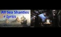 Black Flag Sea Shanties w/ Pirate Ship Ambience