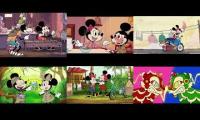 all 6 mickey go local shorts at once