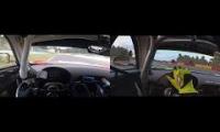 REAL vs GTS Mercedes AMG GT3 SPA onboard lap
