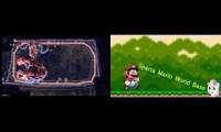 (THE END OF THE WORLD REMIX!) Rayman Origins Mecha Carnivora & MM Bird Sparta Mario World Remix