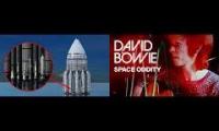 david bowie space oddity - orion takeoff music mashup