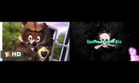(THE END OF THE WORLD REMIX!) Over The Hedge Raccoon Rescue Van Chase Scene Sparta Pirate Mix