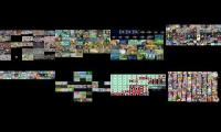 32 Played at same time videos at the same time (REMAKE)