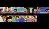 All 7 Dora gets grounded censored videos played at once