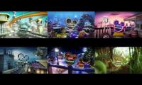 Every 6 Disney Cinemagic Bumpers Played at Once (Part 1)