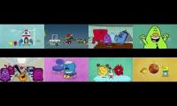 8 The Mr Men Show Season 2 Episodes played at once (US DUB)