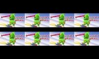 The gummy bear song - long hungarian version - gummibar with a layer added every second!