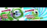 The Gummy Bear Nuki Nuki Song - English and German Together!