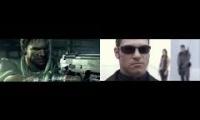 Wesker vs. Chris in Resident Evil