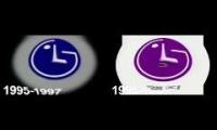 Goldstar LG Logo History 1992-2016 In Lost Effect