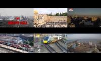 live cams for Gaza and Israel and uk trains