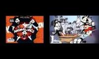 The Nickelodeon Animaniacs Theme Song VS AnimanicAce Singing The Nickelodeon Animaniacs Theme Song