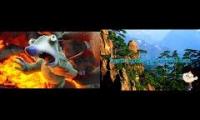 Thumbnail of [REUPLOADED] Ice Age Dawn Of The Dinosaurs Buck Saves Sid Scene Sparta Supdawgs Creations Remix
