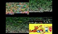 Blues Clues,Family Guy,South Park And Scooby Doo Credits (1057 Episodes at the same time)
