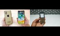 BRO HACKER & NAWI CHANNEL Make iphone x vs mobile phone