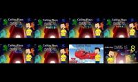 The First 8 Caillou Plays Among Us Episodes At The Same Time