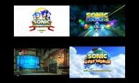 HUGE MASHUP - SEGA - 4 Sonic games walkthroughs