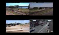 Virtual Railfan live with 4 cameras