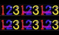 Kids Tv 123 Numbers Song With 6 Different Languages