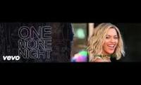 Maroon 5 - One More Night (Normal and Pitch 0.5 Mashup)