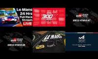 Le Mans 2021 Various cars plus commmenters