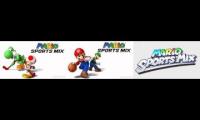Mario Sports Mix - Soccer/Football: Flower Cup Musics at Once (FAKE!)