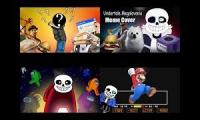 4 Meme city megalovania covers at once