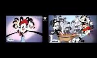 The Animaniacs Nickelodeon Theme Song Mashup (OG + Cover Of It)