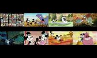 All 88 Mickey Mouse shorts playing at the same time