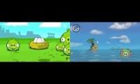 RE: Spongebob Theme COMPARISON - (Angry Birds Parody)