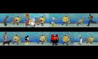 8 SpongeBob Tring To Get A Pizza From Videos