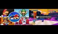 Evolution of Paper Mario Deaths & Game Over Screens in L Major 45