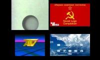 4 Russian TV & Film Logos Played at Once