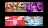 Strawberry Shortcake (UGH!!!!) VS My Little Pony has a Sparta Quadparison