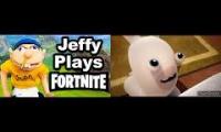 Disney+ SCENES #2 Playing the Wii u With Rabbids!!!! [Ft: Jeffy & Game: Fortnite!]
