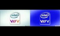Intel logo history in g major 4 spilt version