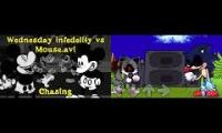 FNF | New Mickey & Tails Vs Old Mickey & Sonic | Chasing - VS Tails.EXE | Mods/Hard/Sonic.exe |
