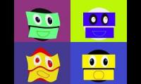 4 Klasky Csupo Robot Logo (Paint Version) Effects Parts
