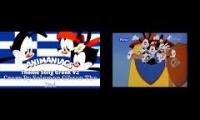 Animaniacs Theme Song (Greek V2) Mashup - OG VS Cover Of It