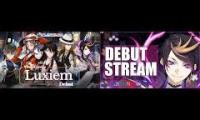 Thumbnail of Luxiem debut stream party