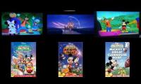 Mickey Mouse Clubhouse Openings DVDs At Same Time Part 1